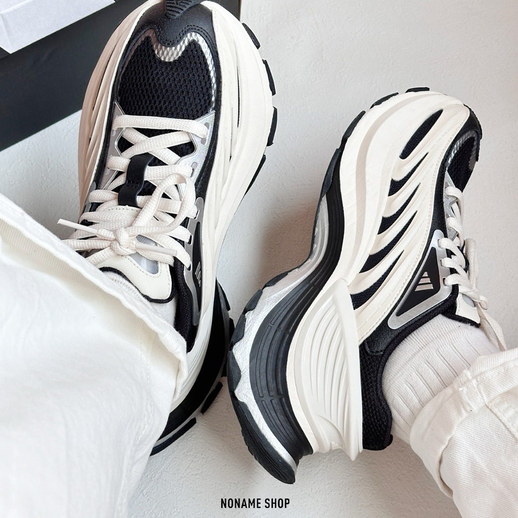 ADIDAS XLG MTW "Black White" 厚底 機甲鞋 老爹鞋 巴黎世家風 (男/女同款)