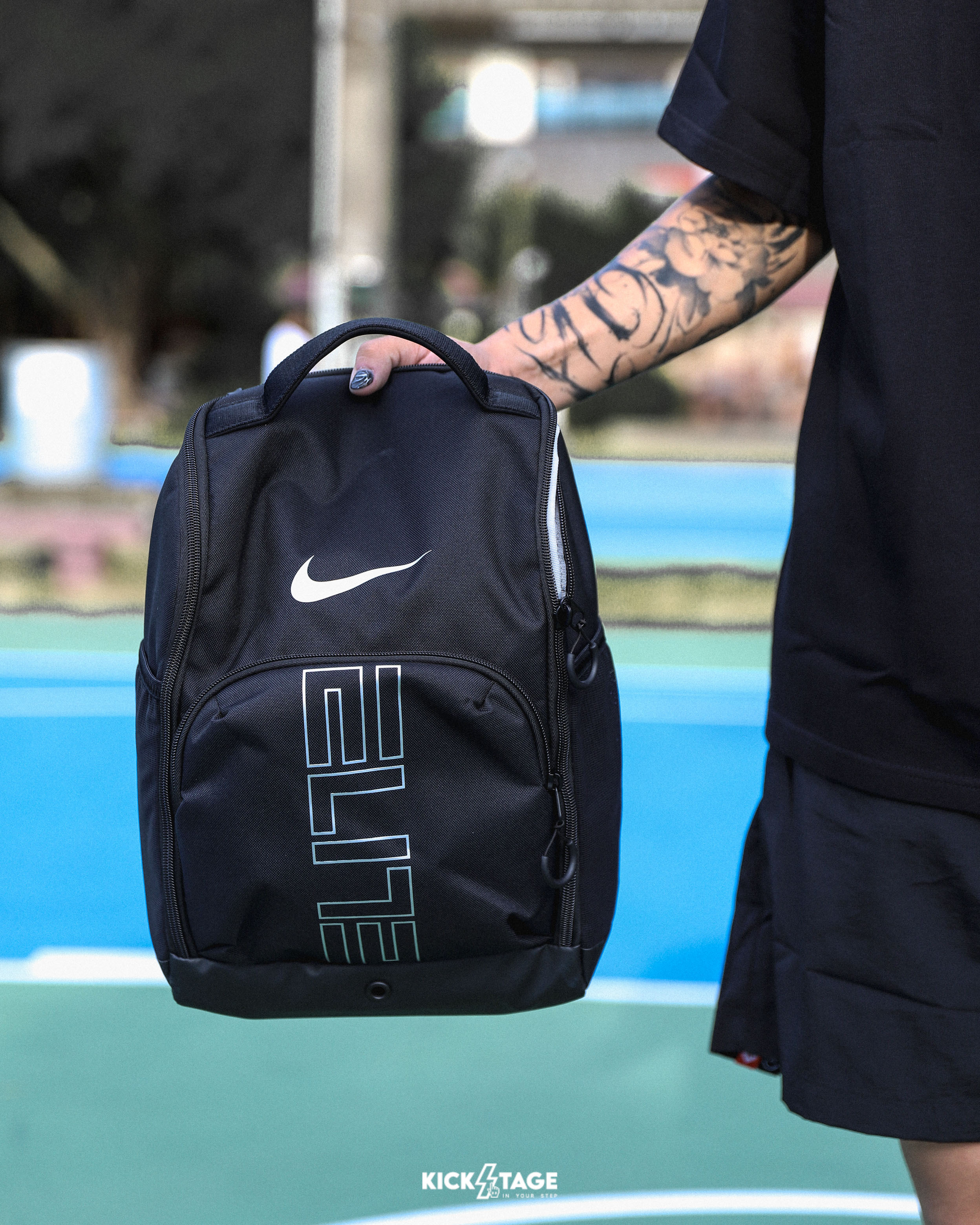 NIKE VARSITY ELITE SHOEBAG 黑色 綠色 12L 運動 健身包 手拿包 手提袋 鞋袋【HM9970】UTIBG