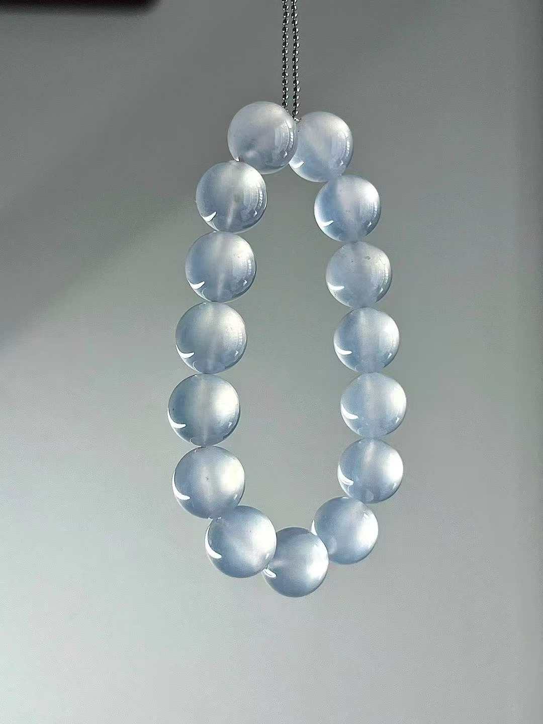 翡翠珠子手串 (12.5mm直徑),天然翡翠A玉, 緬甸玉, Jade, Jadeite