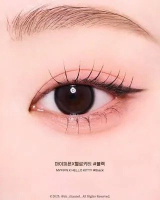FiPN x Hello Kitty 1 Day Black｜日拋彩妝隱形眼鏡｜每盒10片