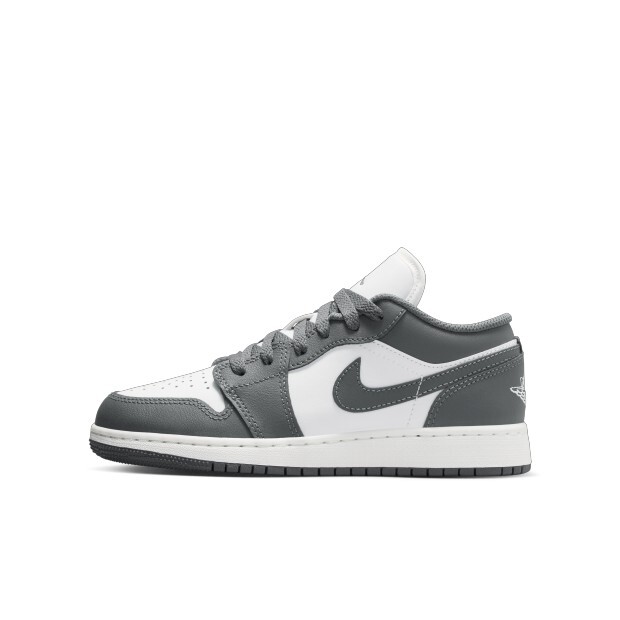Nike Air Jordan 1 Low Grey White 灰白 GS 553560-044