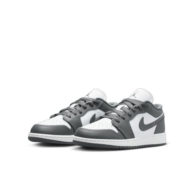 Nike Air Jordan 1 Low Grey White 灰白 GS 553560-044
