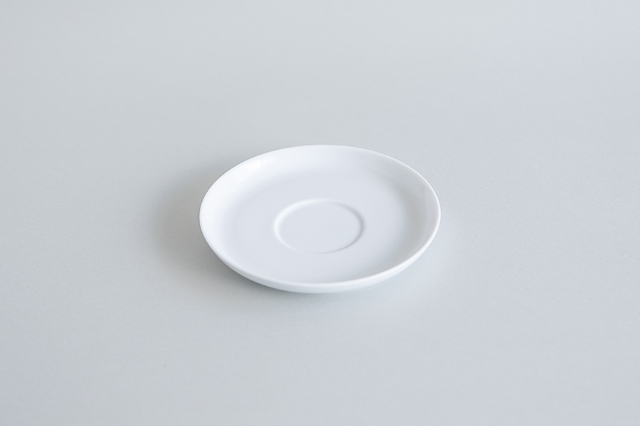 yumiko iihoshi porcelain -  HIDAMARI茶碟150 / 白瓷