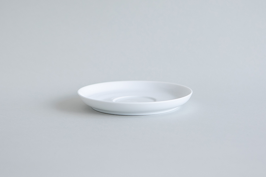 yumiko iihoshi porcelain -  HIDAMARI茶碟150 / 白瓷