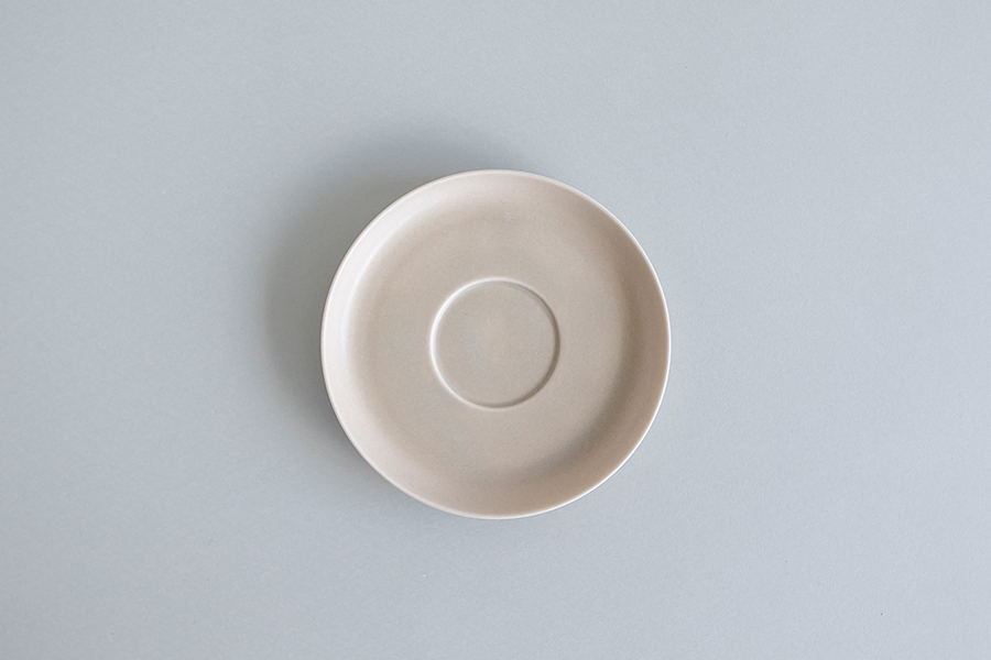 yumiko iihoshi porcelain -  HIDAMARI茶碟150 / 亞麻