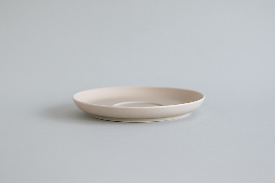 yumiko iihoshi porcelain -  HIDAMARI茶碟150 / 亞麻