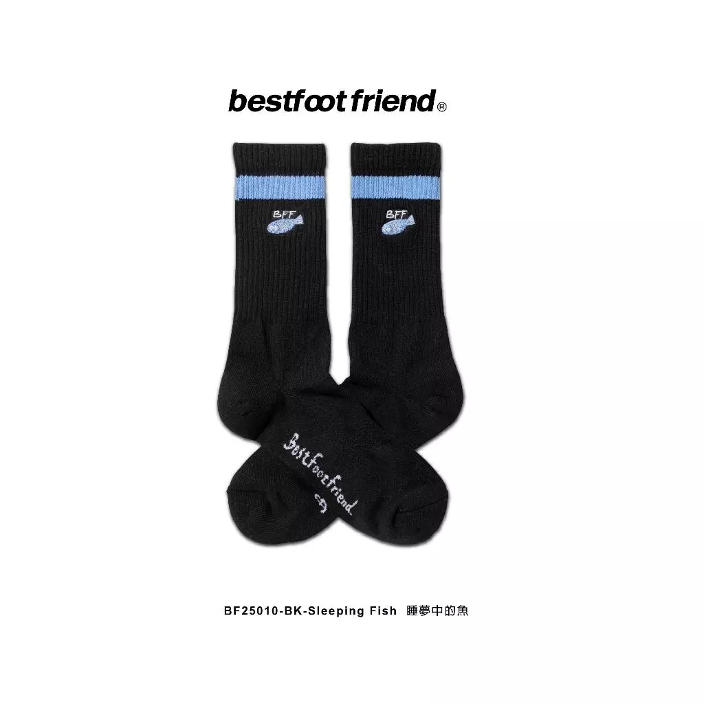 【車庫服飾】BEST FOOT FRIEND / Sleeping Fish 睡夢中的魚