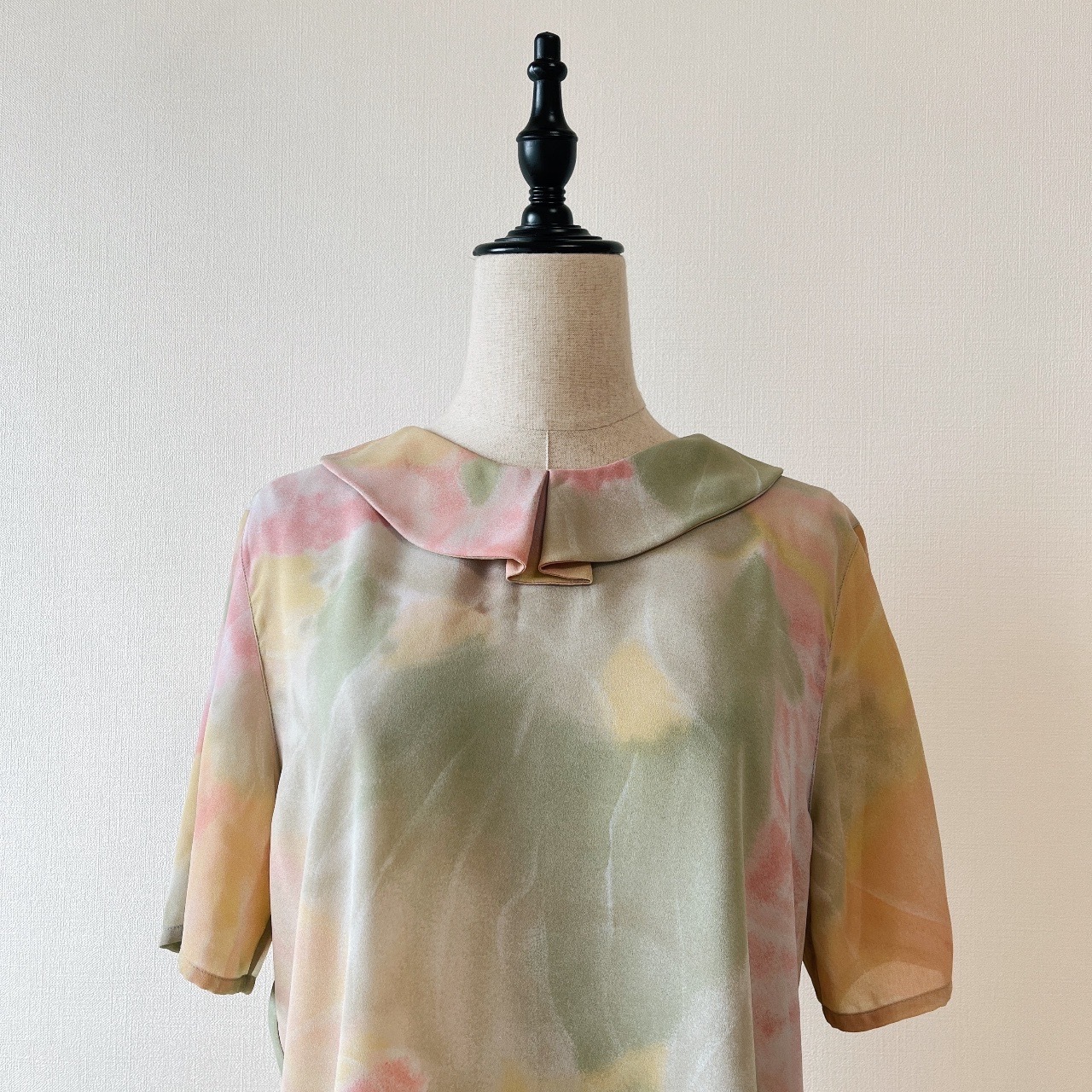 日系夢幻水彩感短袖上衣