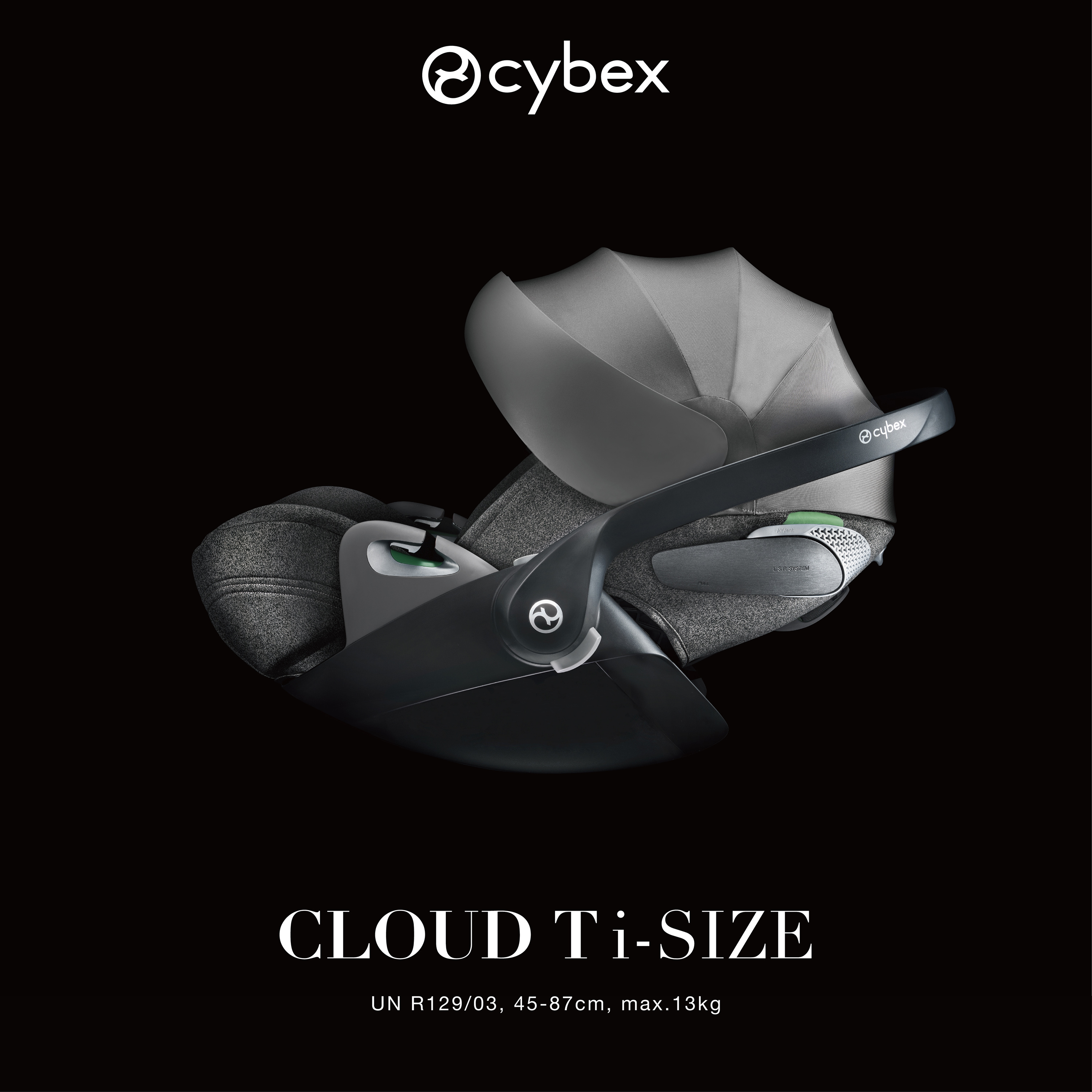 CYBEX Cloud T i-Size Plus 新生兒提籃型安全座椅