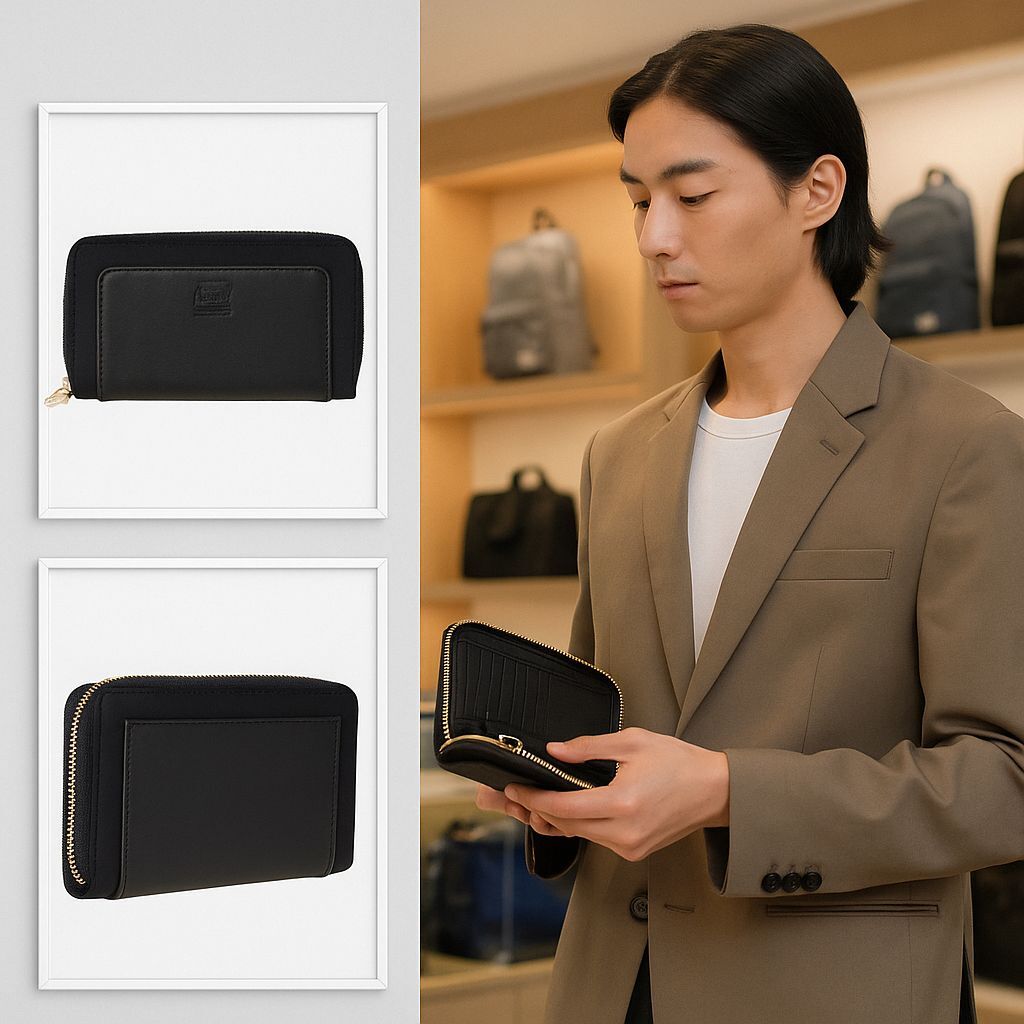 【預購】Herschel Supply G070728 長銀包 (黑色)