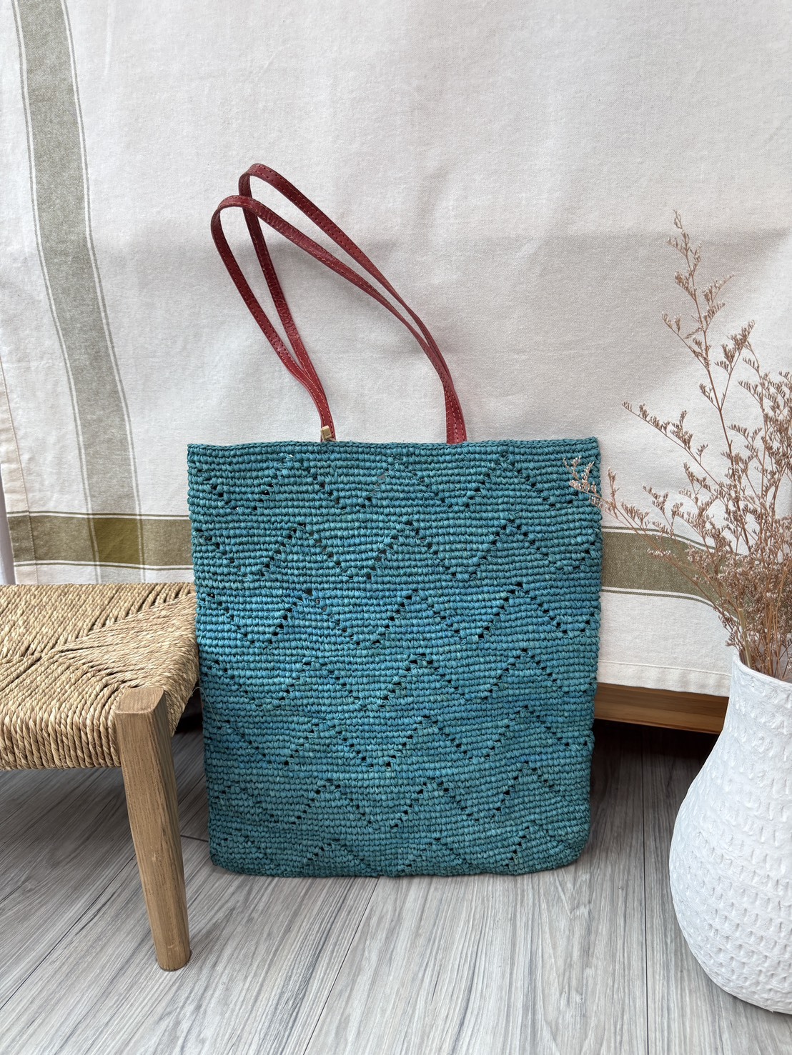 CAMALYA  拉菲草編織包 TAHANI BAG