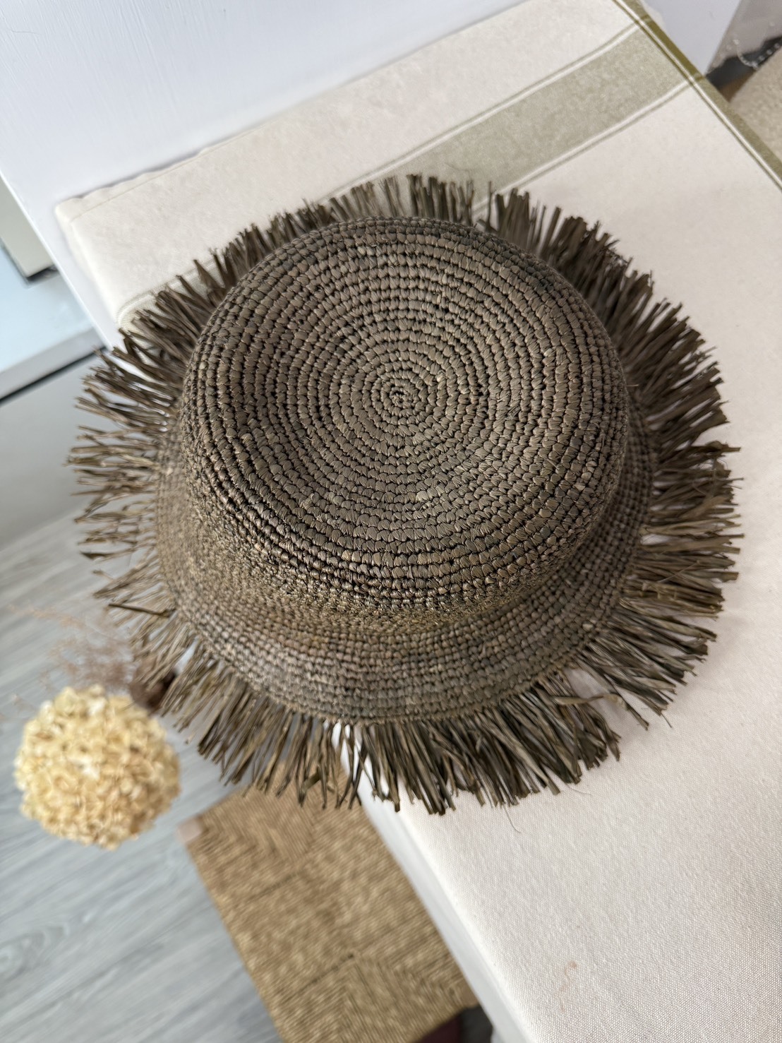 CAMALYA  拉菲草編織流蘇帽 GRANADA  HAT