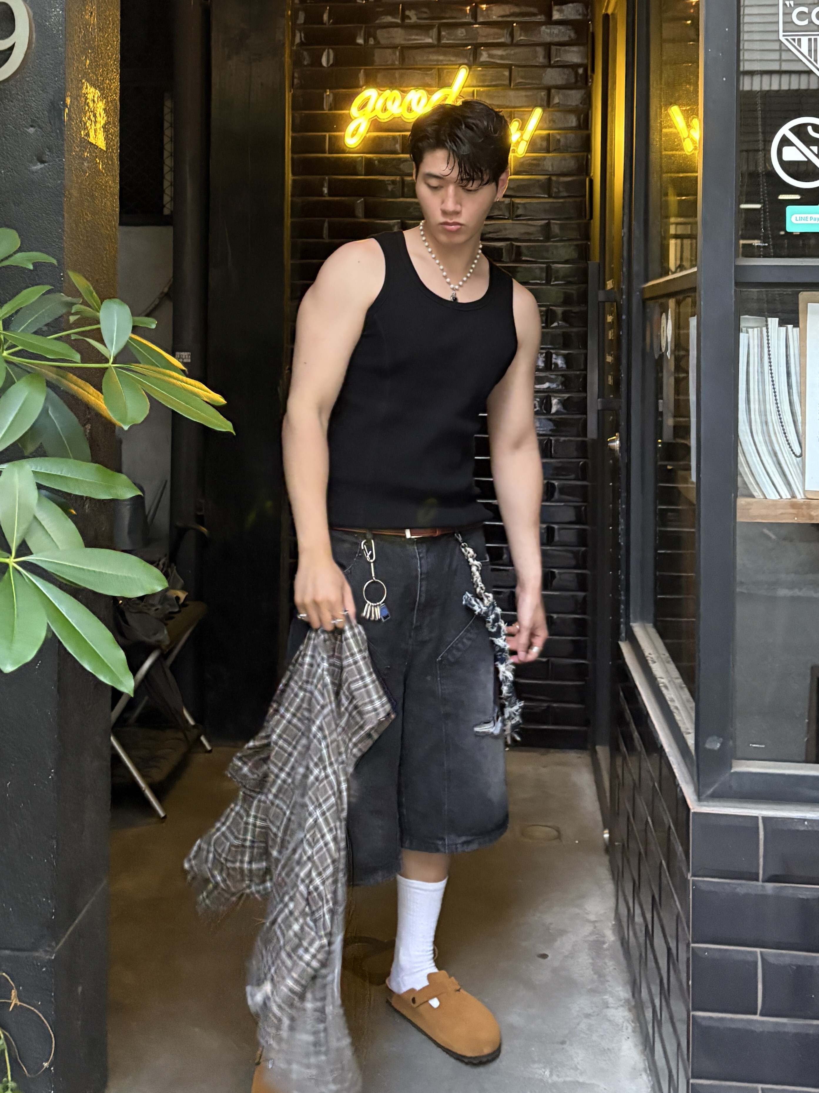 SIMON MADE TS-2511 高級感 坑條 剪裁 坦克 背心