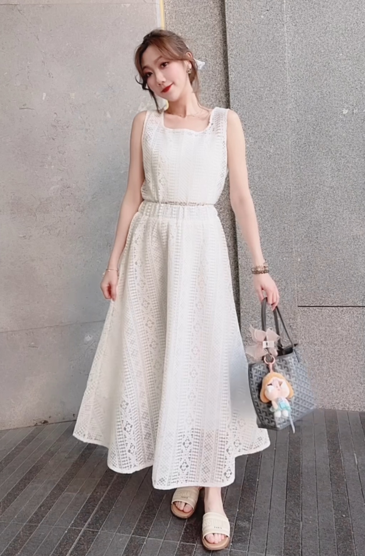 *BJ2 MADE SERIES* THE BOHEMIAN EMBROIDERY SQUARE COLLAR SET (TOP + DRESS) LIVE 0404