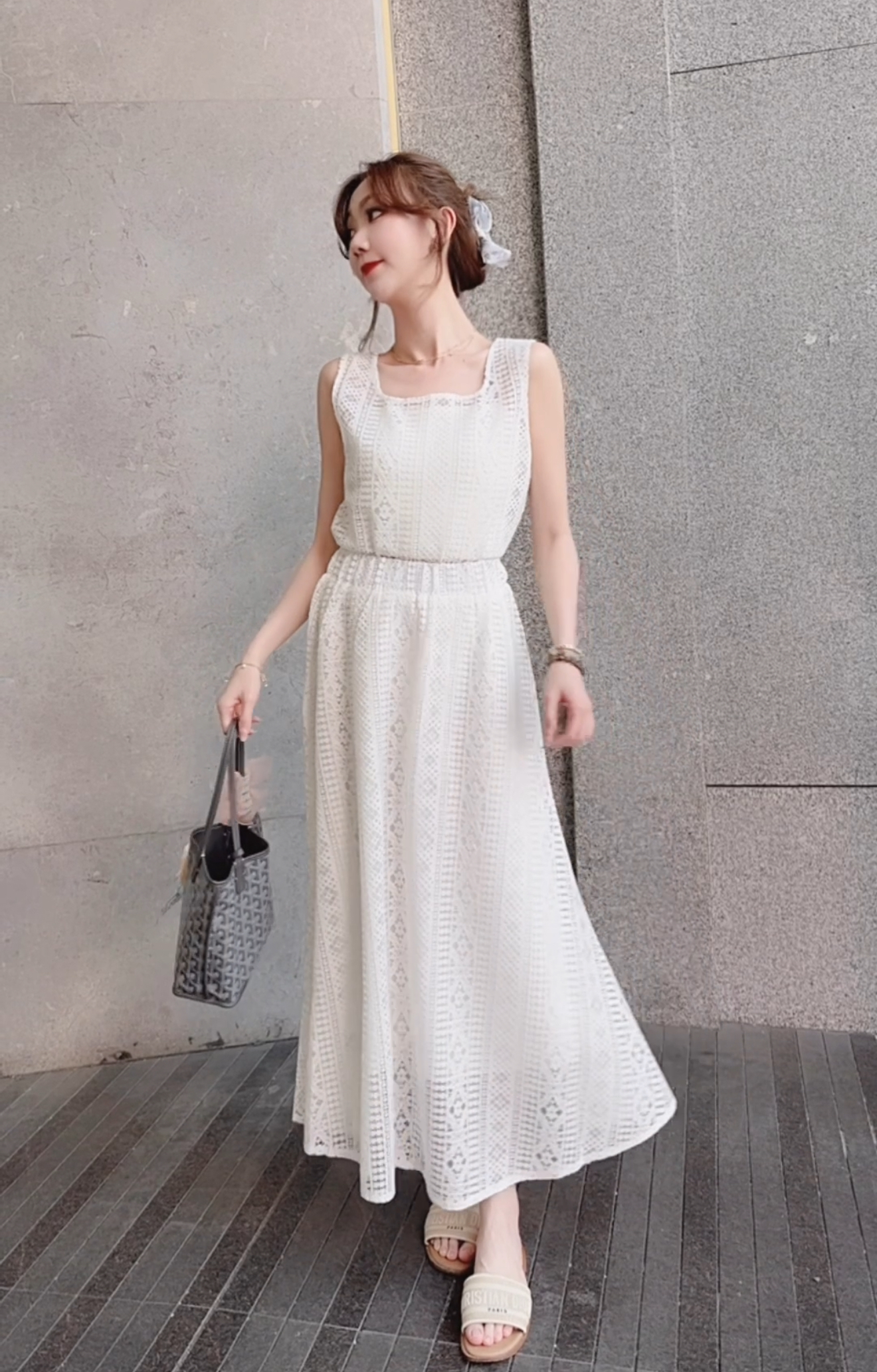 *BJ2 MADE SERIES* THE BOHEMIAN EMBROIDERY SQUARE COLLAR SET (TOP + DRESS) LIVE 0404