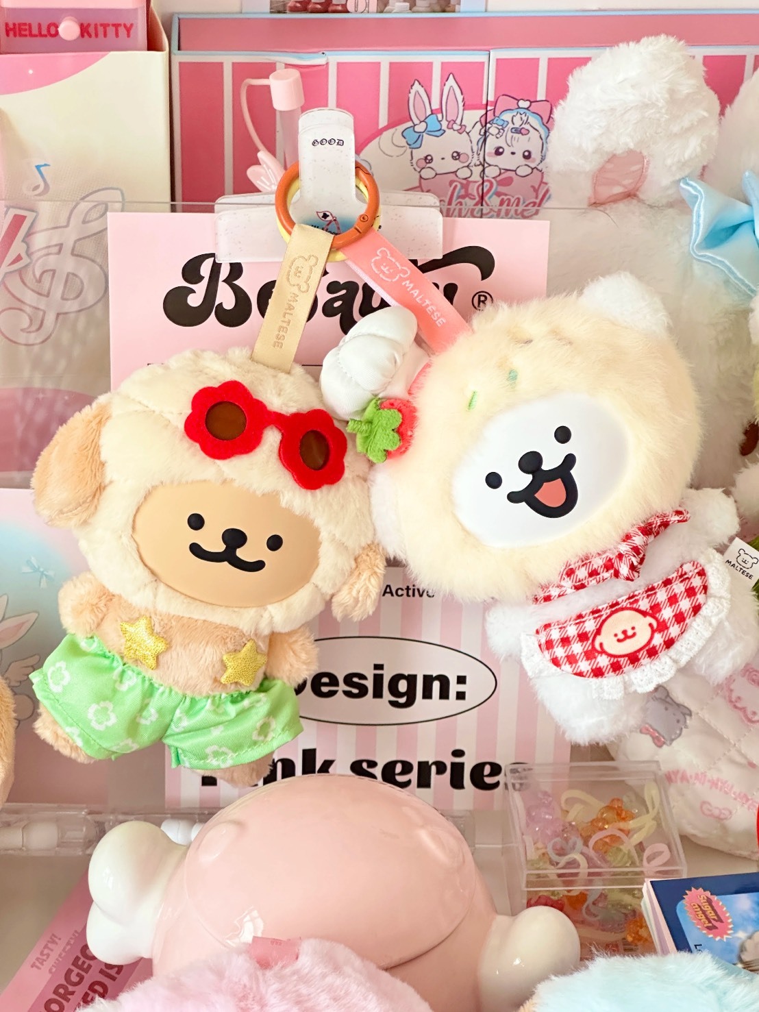 線條小狗 繽紛日常 糖膠公仔 吊飾 盲盒