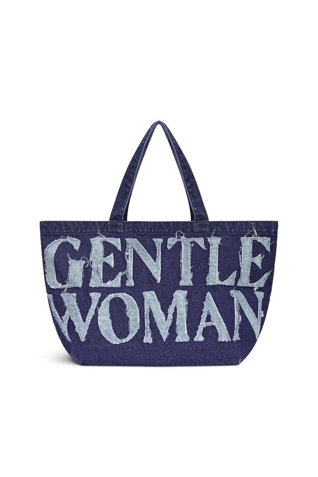 🇹🇭 泰國 GENTLEWOMAN 牛仔布字 TOTE BAG (T6 GW991)