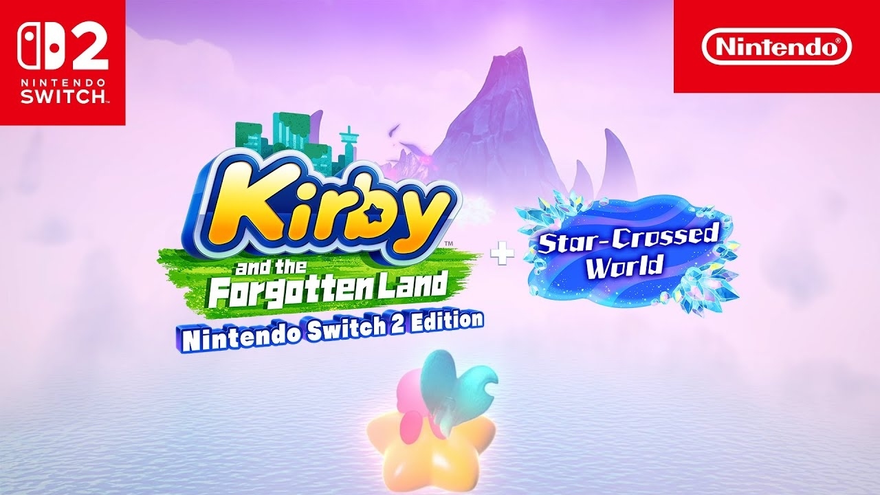 Nintendo Switch 2 Kirby and the Forgotten Land - Nintendo Switch 2 Edition + Star-Crossed World