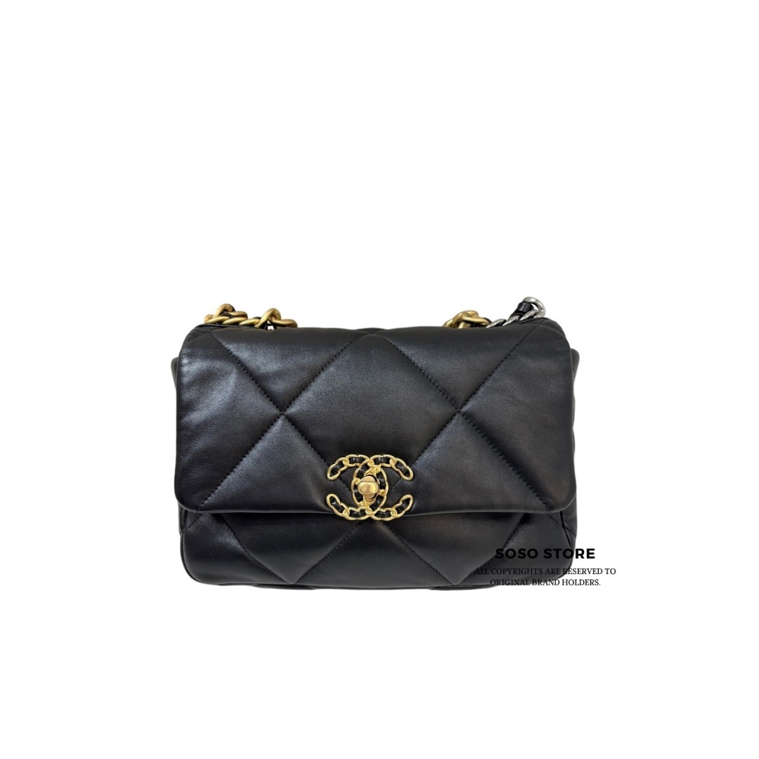 Chanel 19 Bag - Black / Ghw&Shw