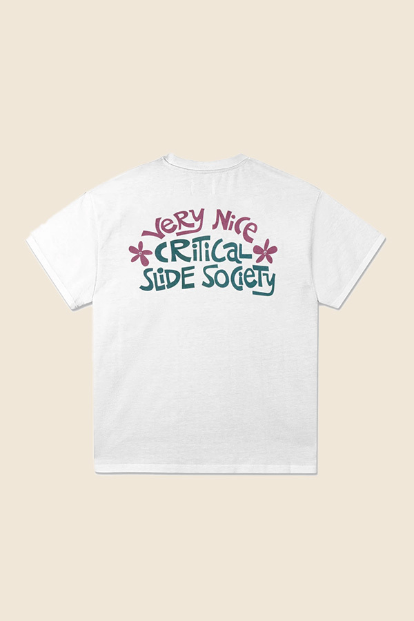 TCSS - VERY NICE 短TEE (復古白)