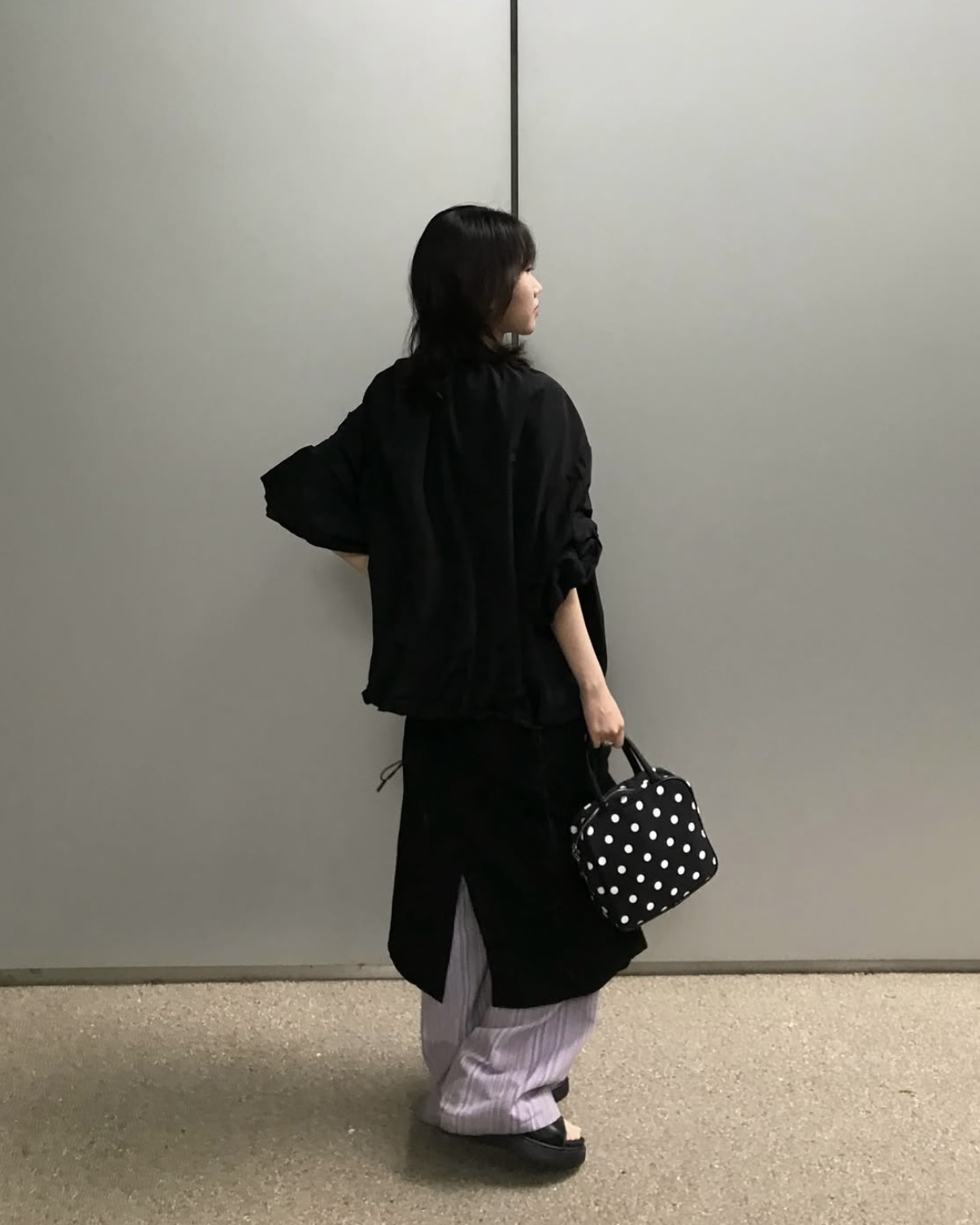 ★HEEARI★ Eve Square Tote Bag Eve Square Tote Bag_Dot MUSINSA | HEEARI Eve Square Tote Bag_Black