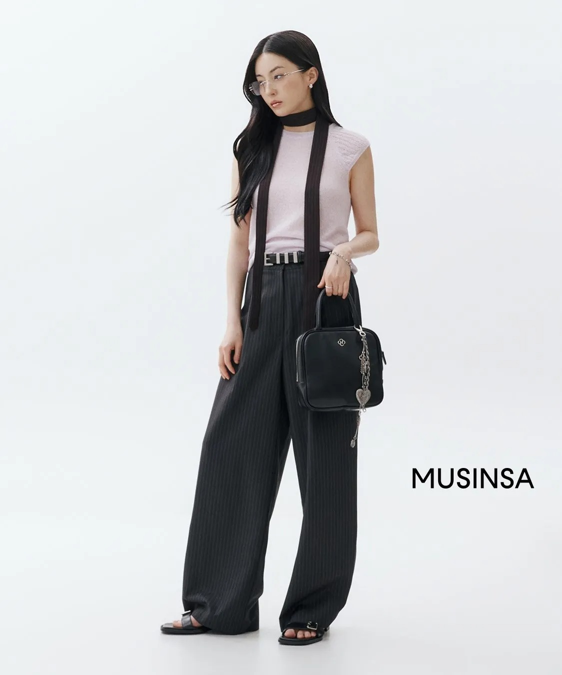 ★HEEARI★ Eve Square Tote Bag Eve Square Tote Bag_Black MUSINSA | HEEARI Eve Square Tote Bag_Black