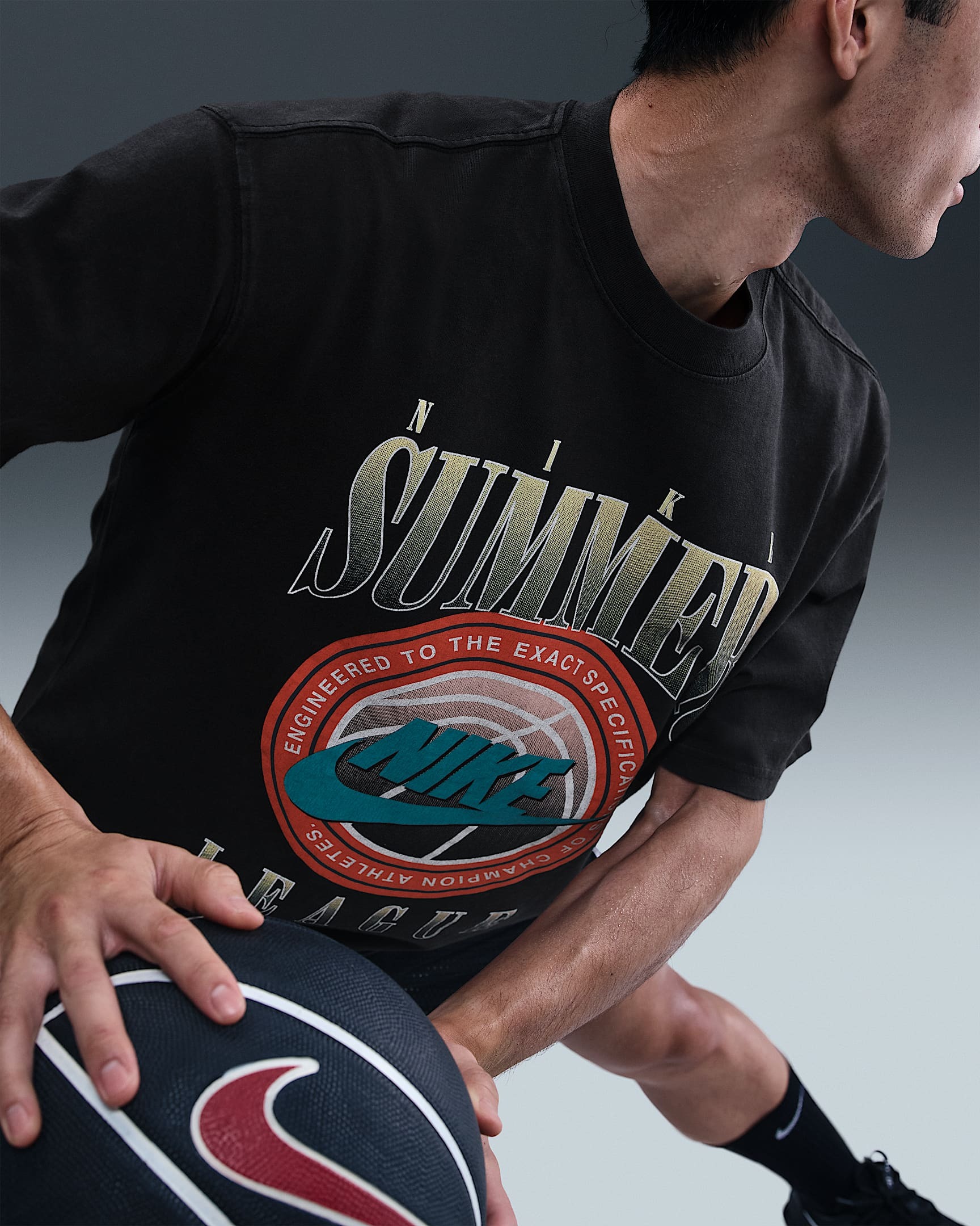 男款 NIKE MAX90 TEE 水洗黑 印花 復古 純棉 落肩 籃球 休閒 運動 短T【HJ3435-010】FLARE