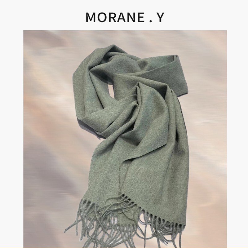 100%绵羊毛围巾