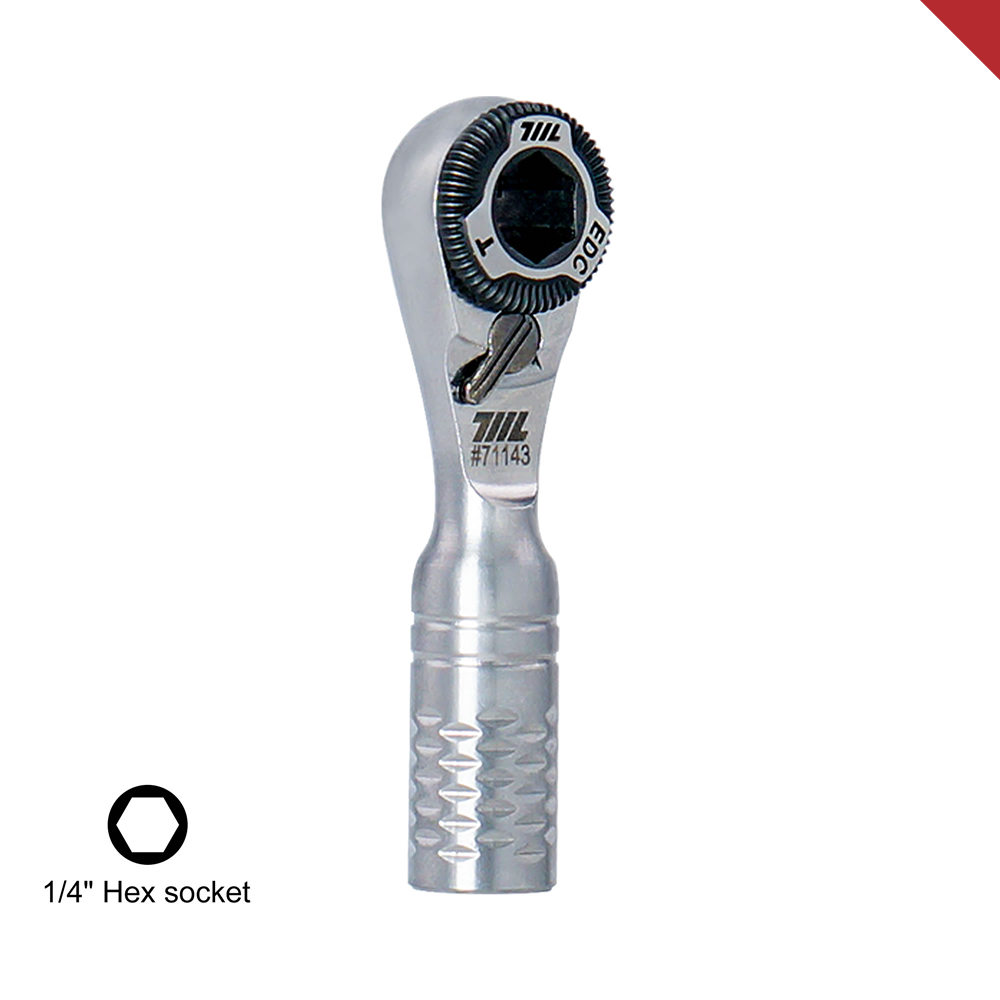 小心被跌 71143 1/4” Mini Ratchet Wrench TG