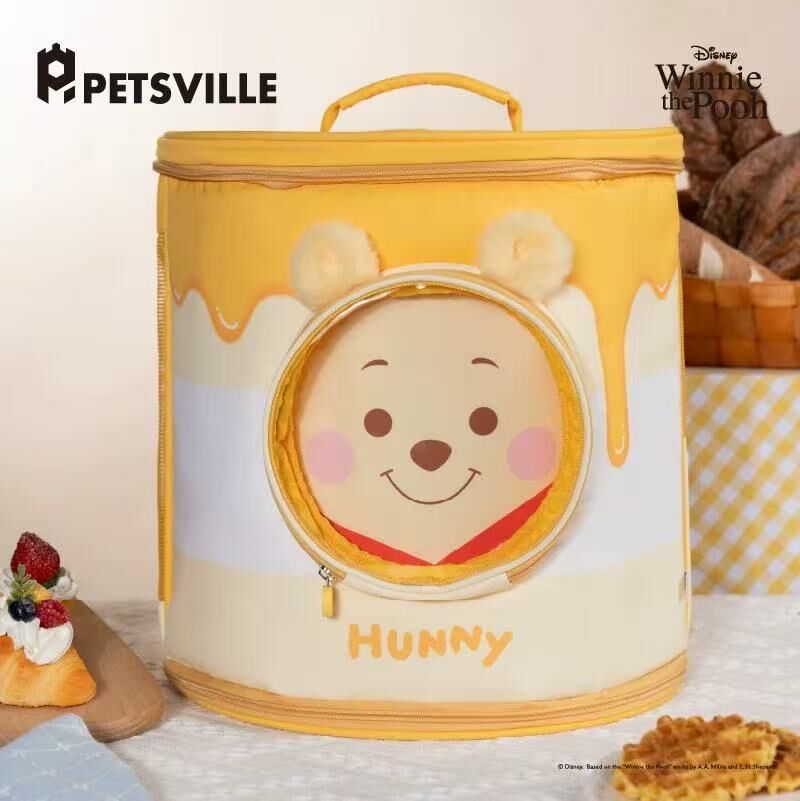 PETSVILLE 维尼熊系列 外出便携背包大容量