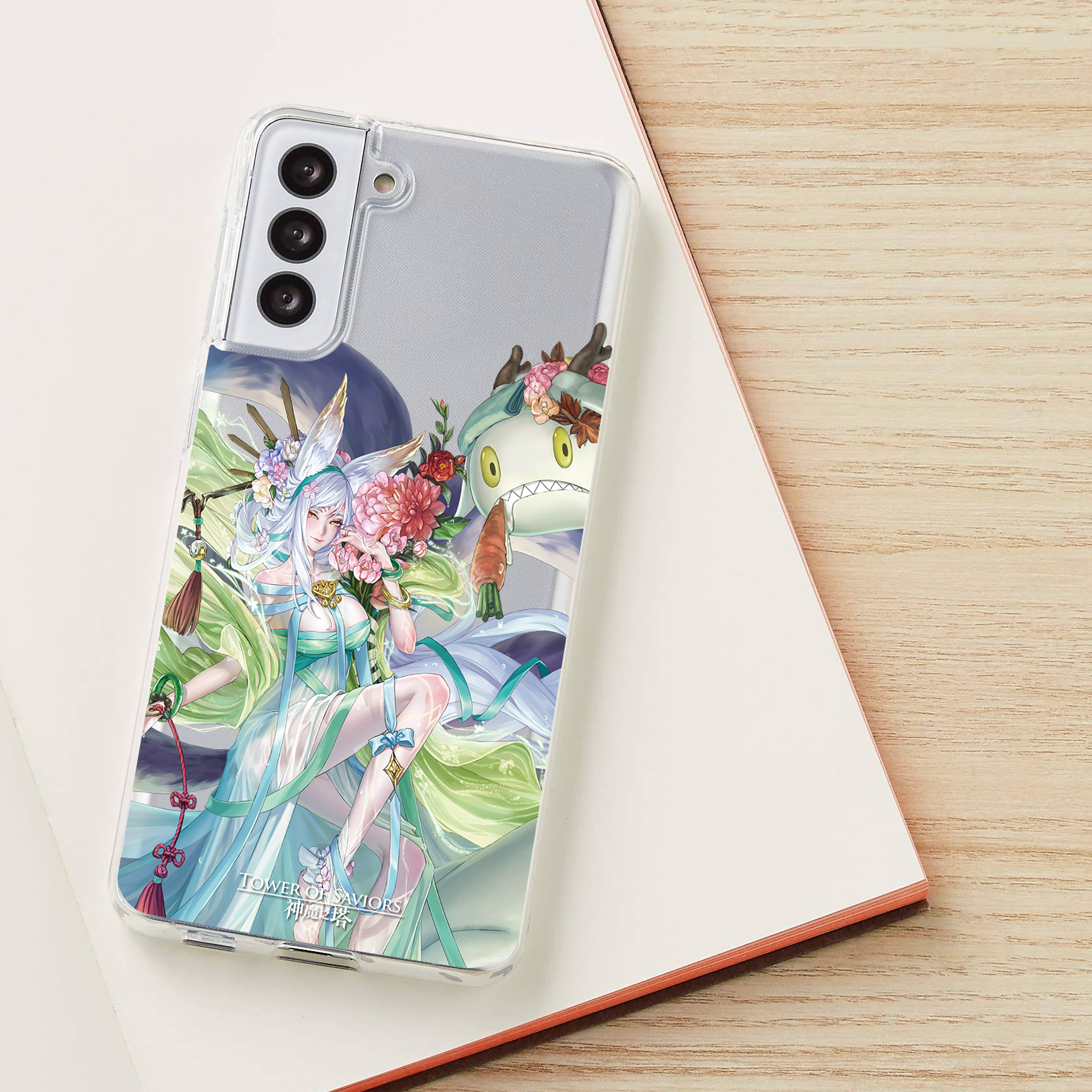 《神魔之塔》黑金三星手機殼（染香綺狐 ‧ 妲己）