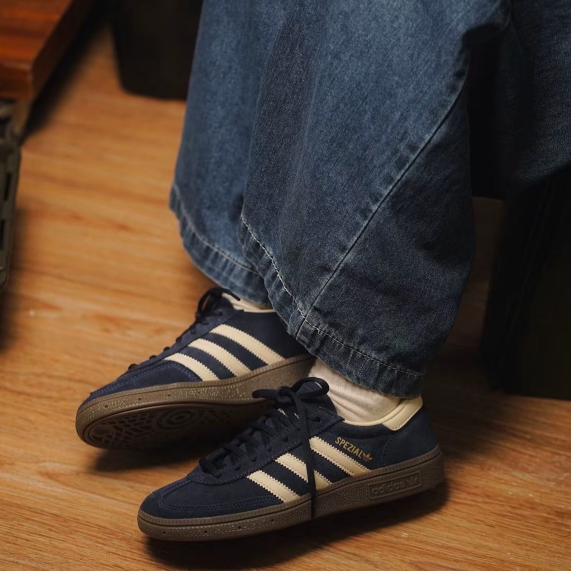 Adidas Originals Handball Spezial 靛藍色 深藍 麂皮 男女款 德訓鞋 IF7087