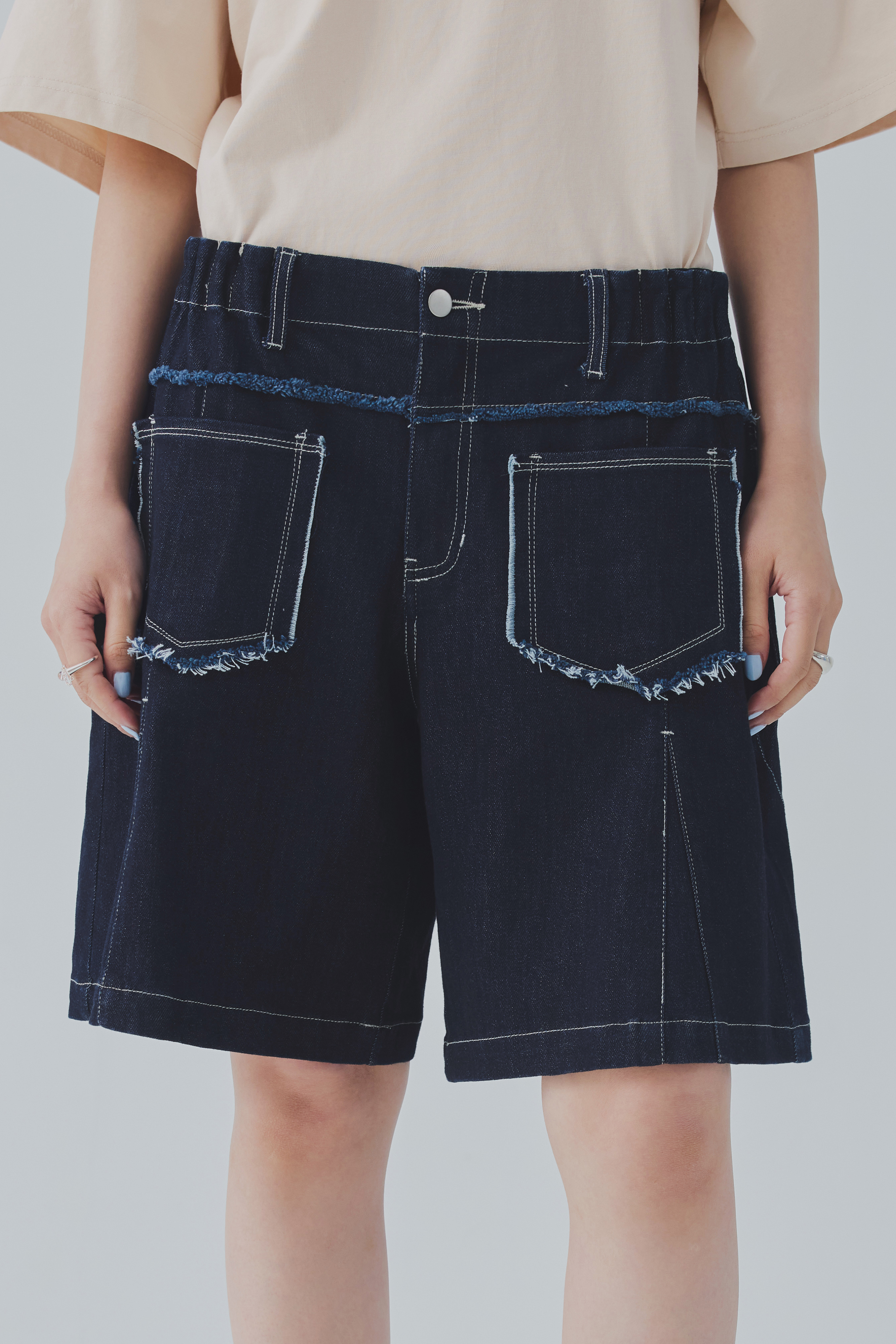 Frayline Denim Shorts｜Original