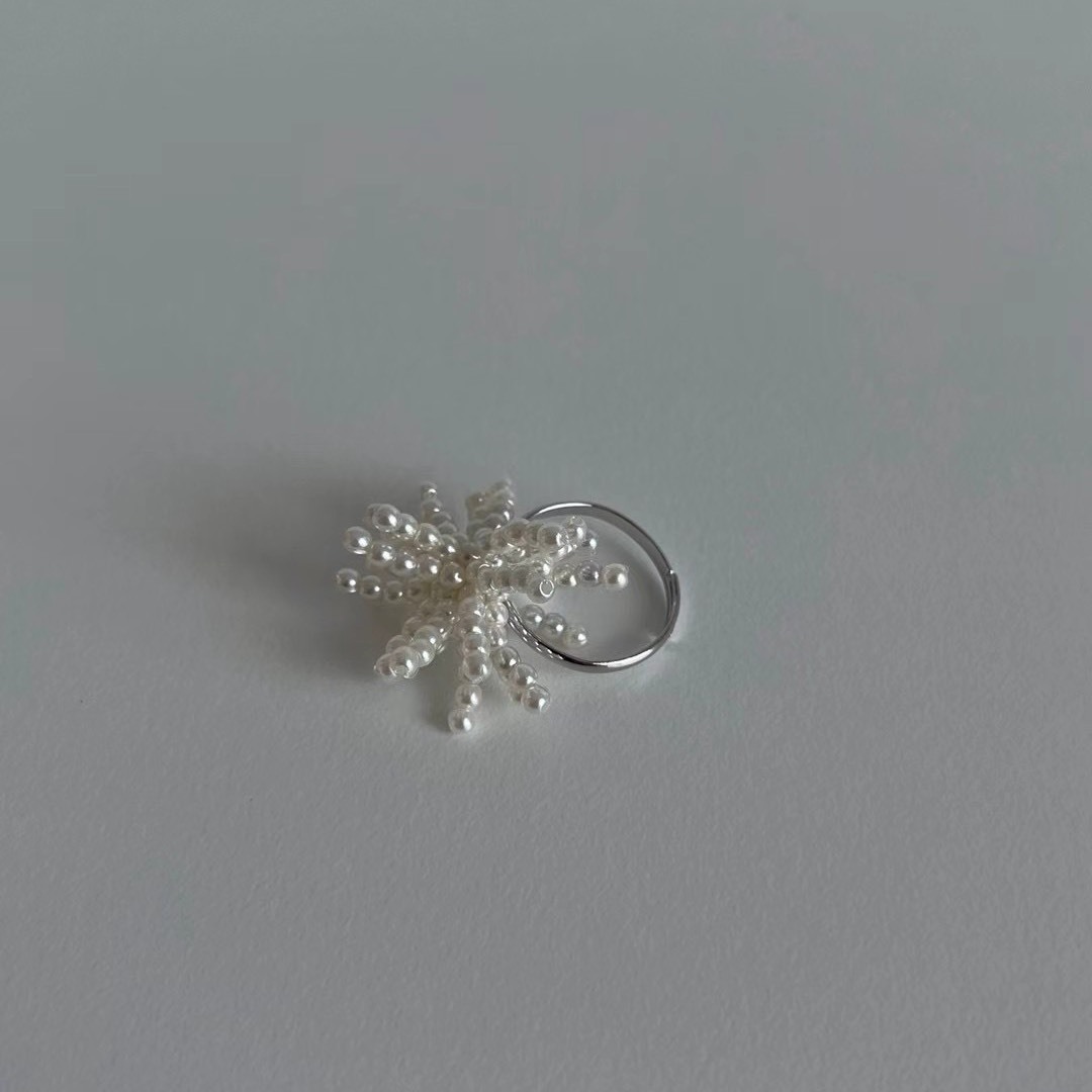 Handmade 珍珠戒指
