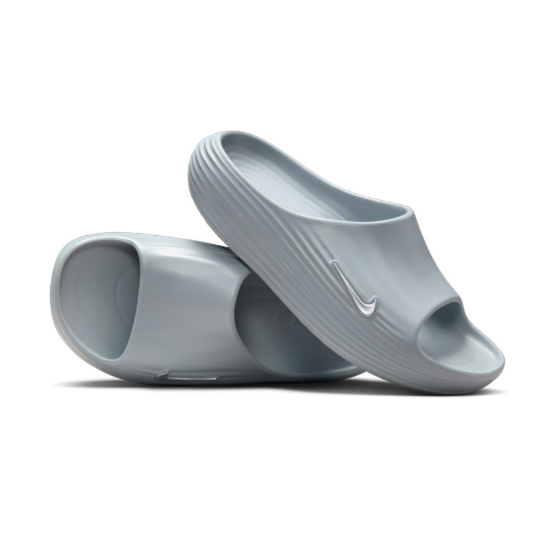 Nike ReactX Rejuven8 灰色 恢復鞋 泡棉 防水 拖鞋 男鞋 HV4479-002 [台灣現貨]