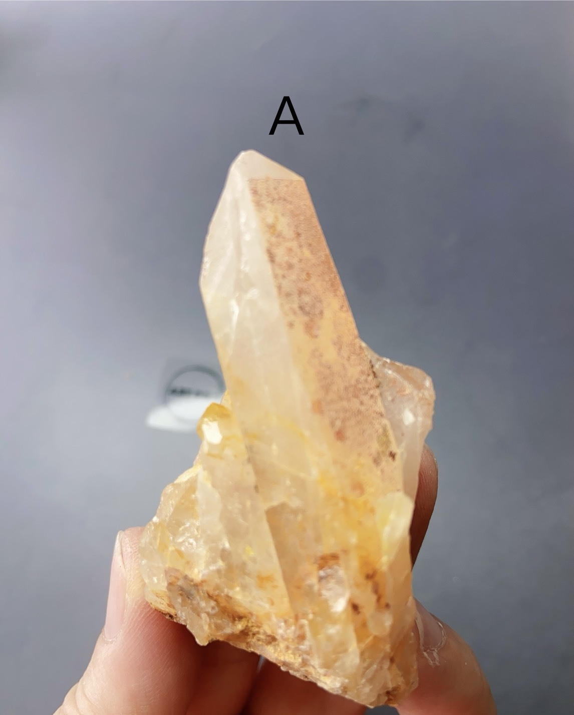 白水晶天然原礦_小巧可隨身當作防護石