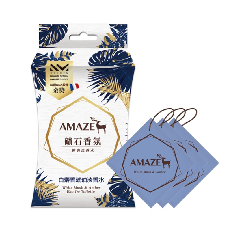 【AMAZE】礦石香氛-白麝香琥珀淡香水