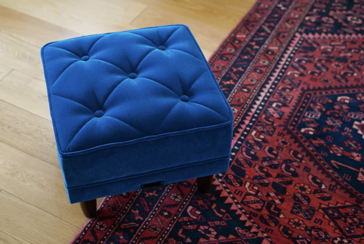 [Limited Edition] Ottoman - Moquette Blue