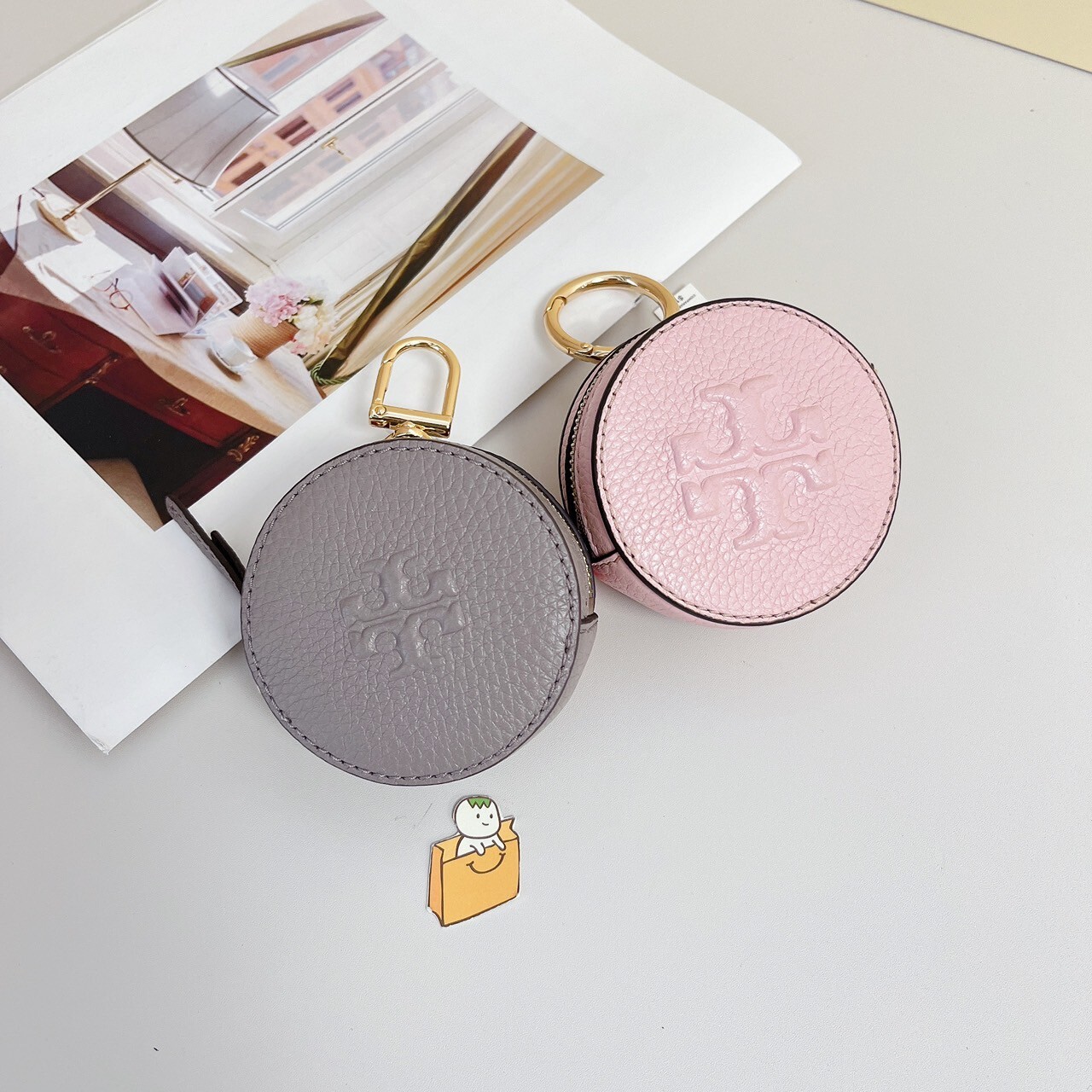 tory burch thea coin purse