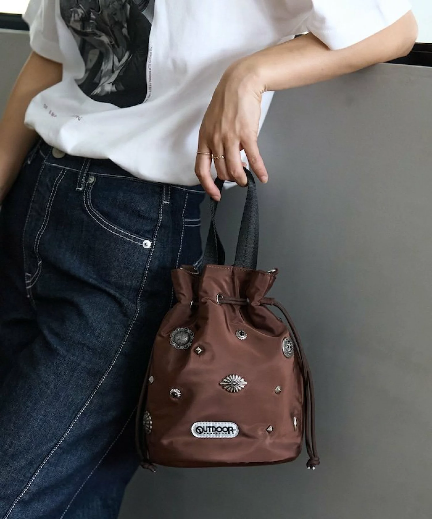 日本限定聯乘！OUTDOOR X FREAK'S STORE Concho Drawstring Bag (3 Colours)