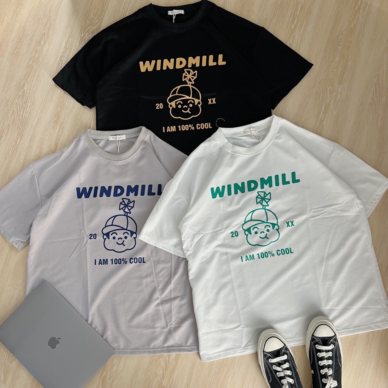 20003 WINDMILL風車男孩短袖