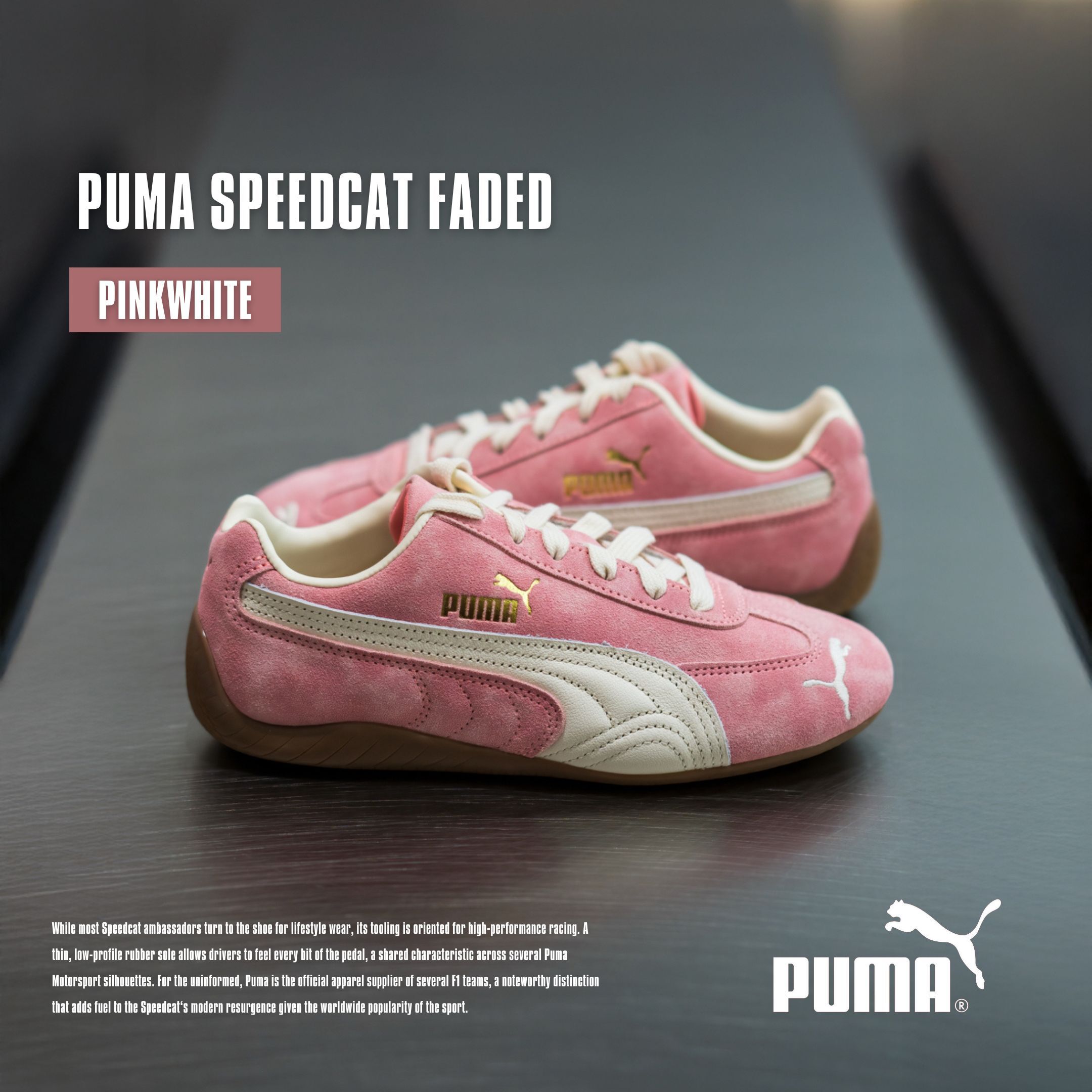 NICEDAY 代購 PUMA Speed Cat Faded 水洗 粉色 粉 粉白 水洗粉 賽車鞋 403688-04