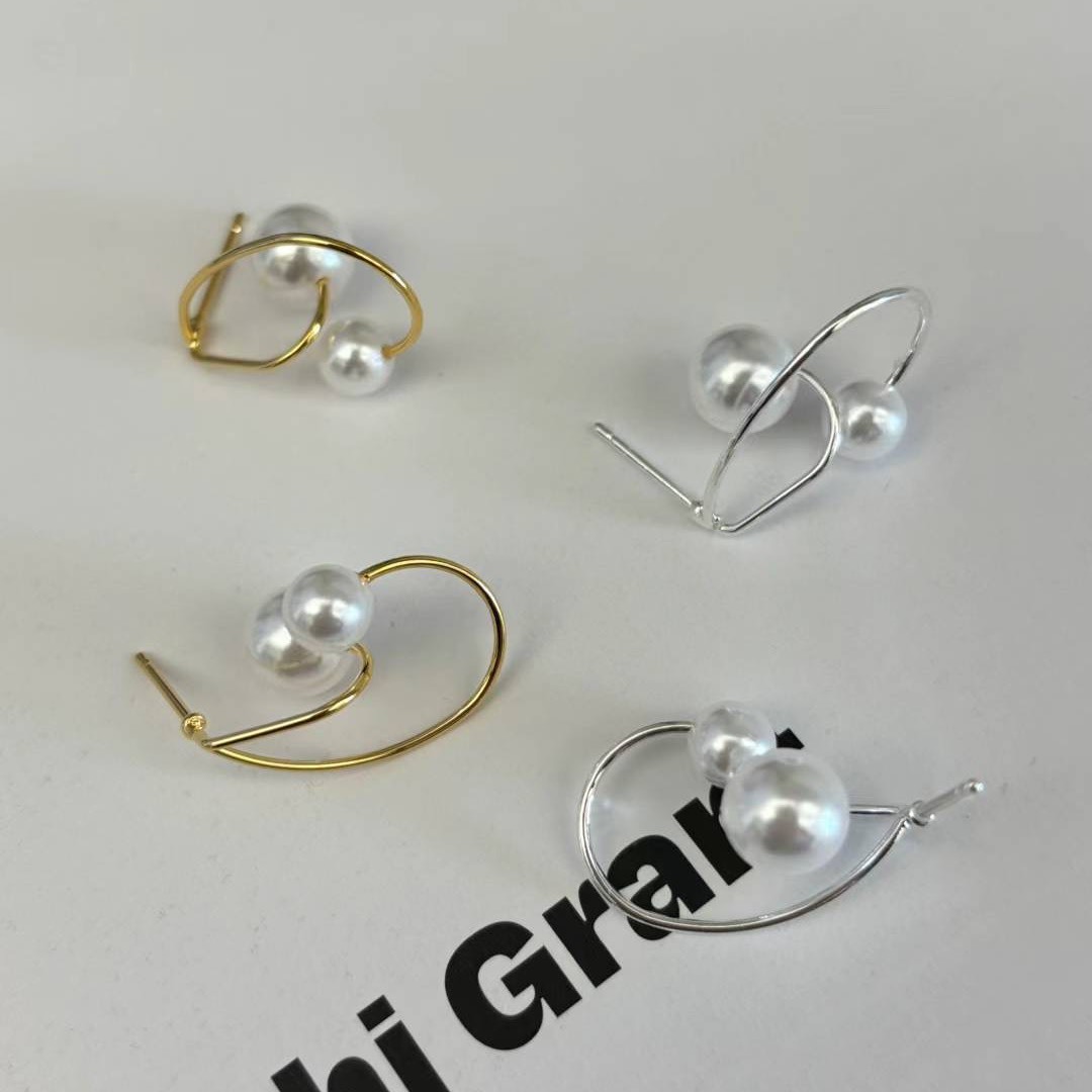 設計感 珍珠耳環