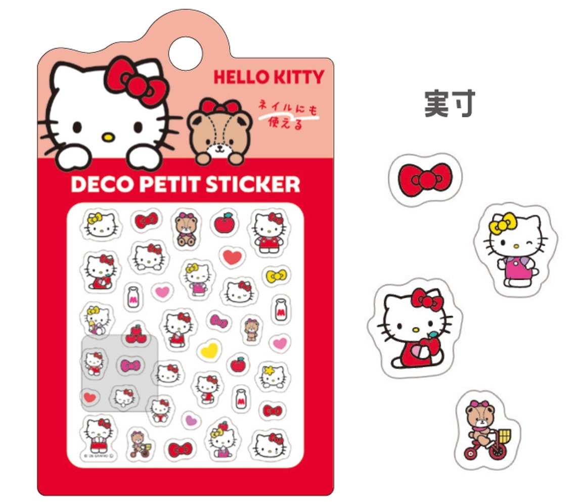 現貨┃三麗鷗 SANRIO KITTY 大耳狗 庫洛米 美樂蒂 帕恰狗 漢頓 日記 手帳 貼紙 指甲貼