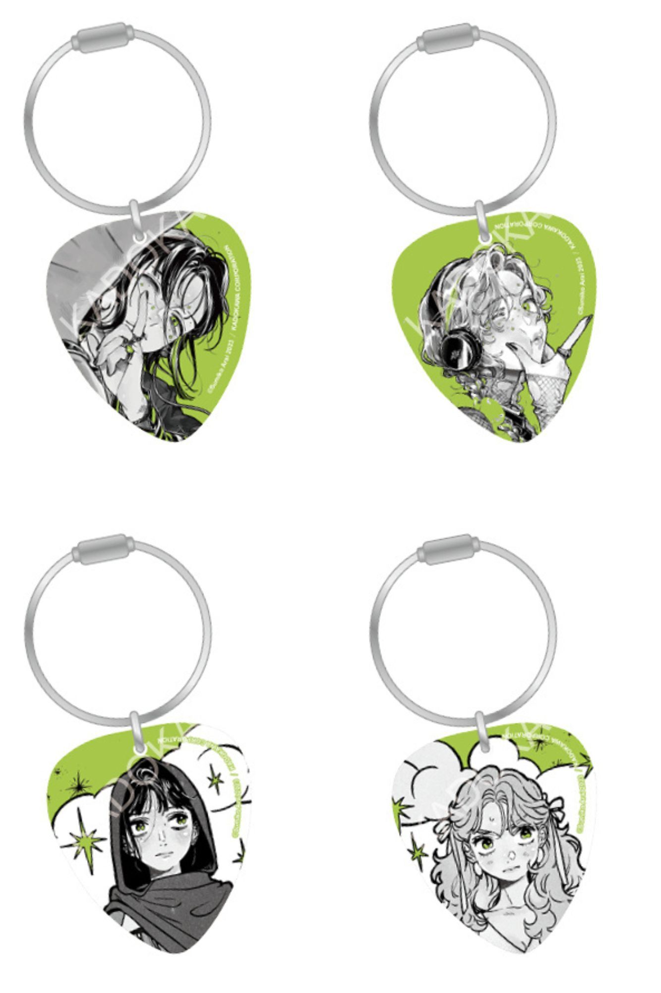 我在意的對象並不是男人(原作) 撥片風壓克力吊飾 系列