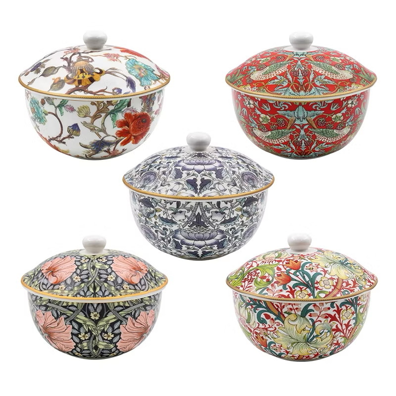 【LESSER & PAVEY】William Morris 蓋碗系列