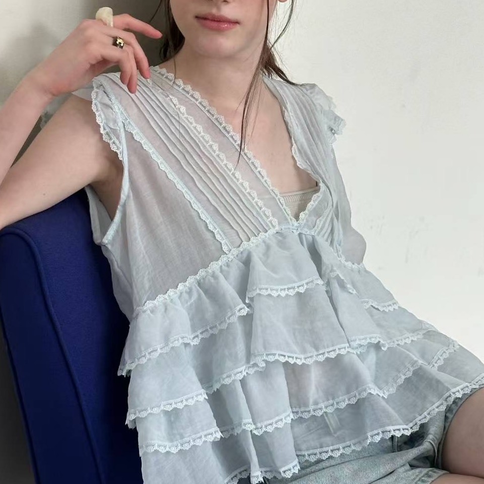 設計師款-巴黎繁夏 上衣