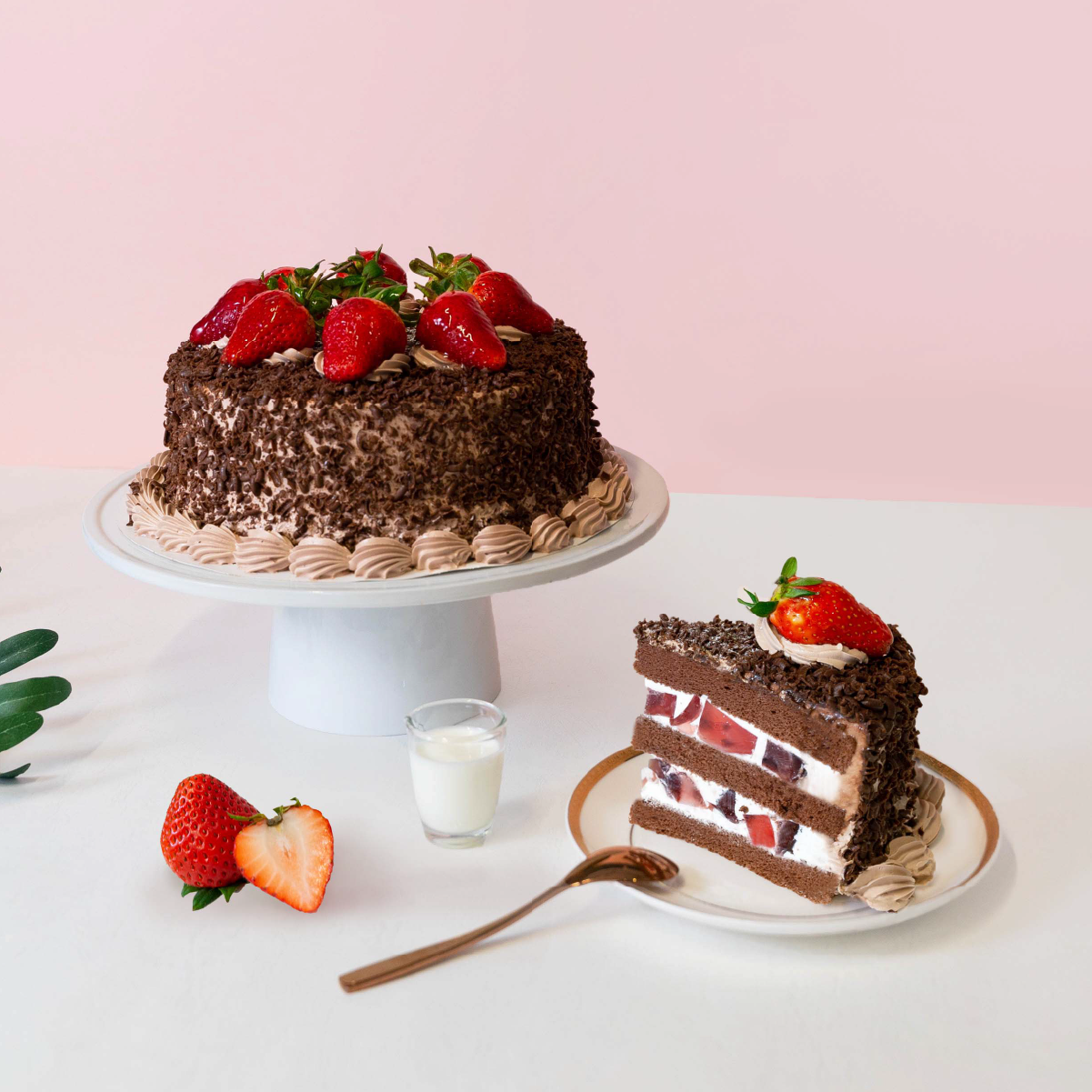 【限店取】黑森林【巧克力蛋糕/生日蛋糕/草莓蛋糕】