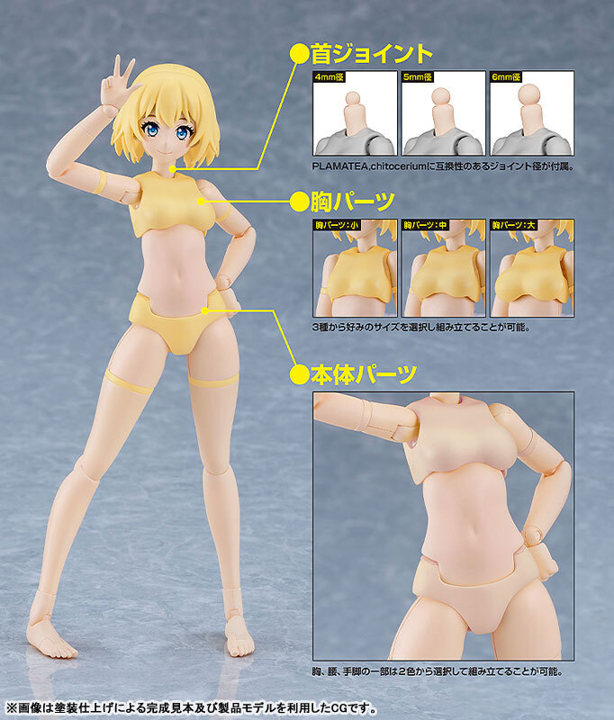 Jan Good Smile Company PLAMATEA Muse Body: Ichika B Type Plastic Model Pre-order