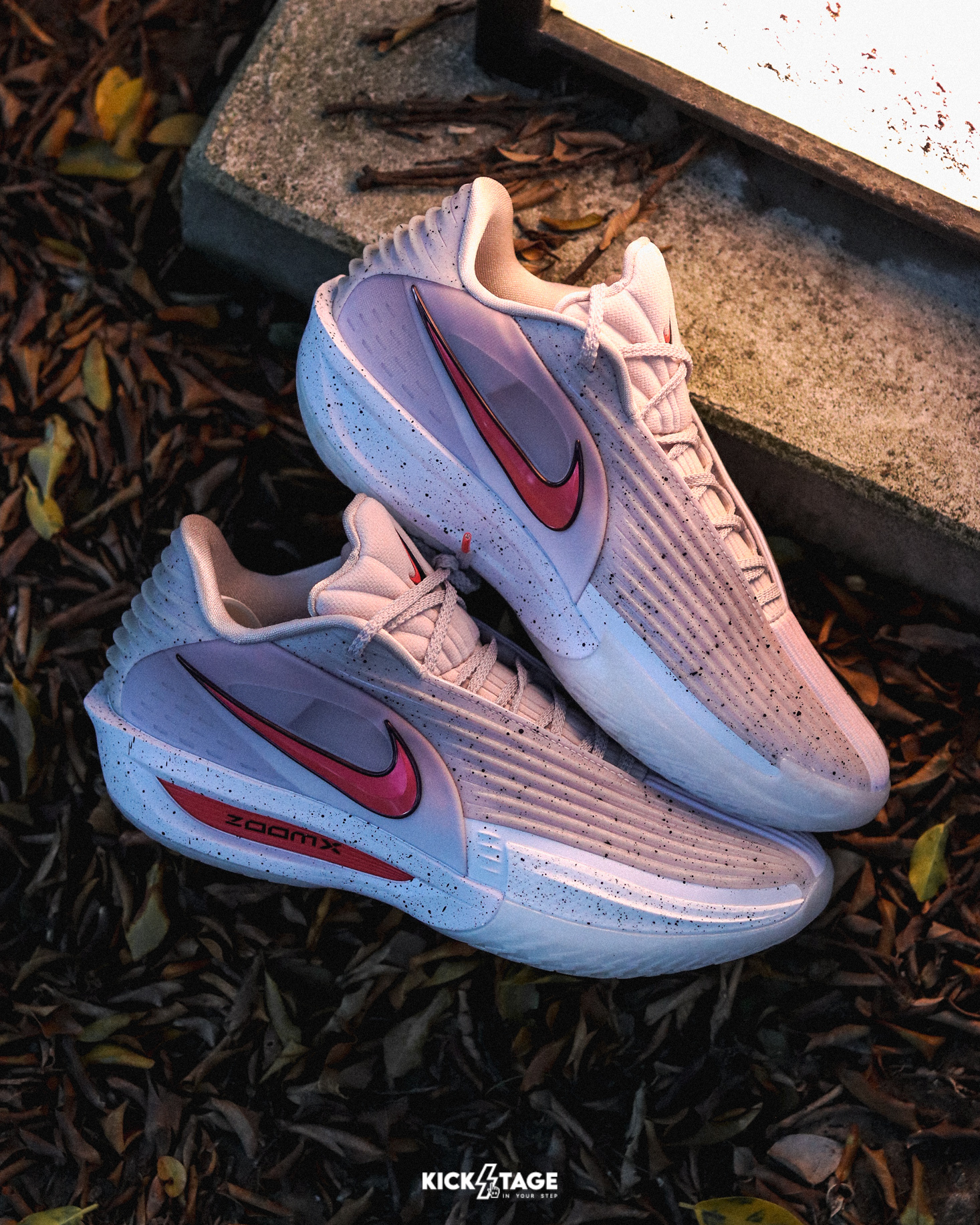 [特價售出無退換] NIKE G.T. CUT 3 TURBO EP Reed Sheppard 珊瑚粉 粉紅 潑墨  緩震 透氣 支撐 實戰 籃球鞋【HV9919-001】GTCUT PINKS 25SALE